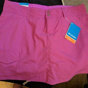 Pink Columbia Skorts, Classic Easy Fit, Size 8, New with tags
